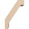 Ekena Millwork 5-inch W x 8-inch D x 12-inch H Burlington Rough Cedar Woodgrain TimberThane Knee Brace, Primed BRCUR05X08X12BURRCPR - alternate 2